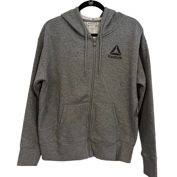 Reebok Women's Full Zip Hooded Sweatshirt Size: Large - Picture 1 of 4
